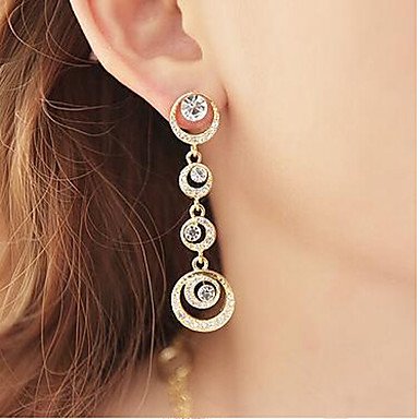 Female hollow diamond cross pearl earrings, luxury, tassels, retro titanium steel casual wedding