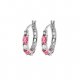 Women zircon earrings classic women simple fashion cute water earrings jewelry alloy go out