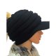 Women basic sweater baseball cap, solid color