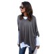 Fashion hooded sweater female loose long-sleeved clothing for everyday wear dark gray jacket