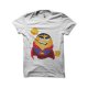 Men super egg white T-shirt