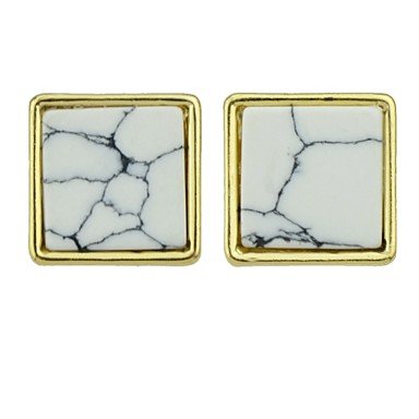 Female cross-body metal alloy earrings Fashion Jewelry