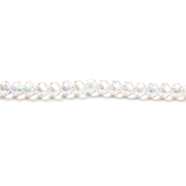 White crystal beaded cushion 25