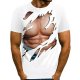 Men T-shirt, 3D round neck