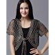 Positive summary of women work, jacquard floral lace embroidery deep V