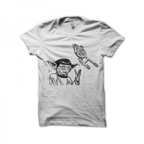 White Yoda - Spock T-shirt