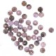 Small round marble purple beads