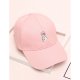 Female basic polyester floppy cap flower