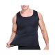 Men vest, solid color round neck, sleeveless