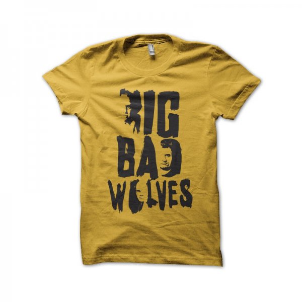 Big Bad Wolf movie Tarantino yellow T-shirt