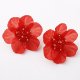 Women sweet lady flower earrings jewelry