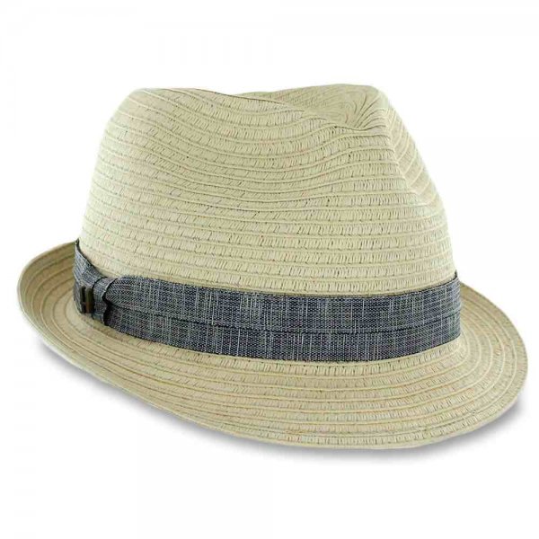 Adjustable Paper Straw Fedora