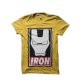 Iron Man yellow T-shirt T-shirt