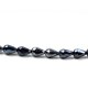 Deep blue crystal beads large 13