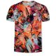 Men Casual Basic T-Shirt, Animal Printed Round Neck, Short Sleeve