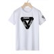 Men sports and leisure basic, stylish cotton T-shirt, graphic print round neck, short sleeves