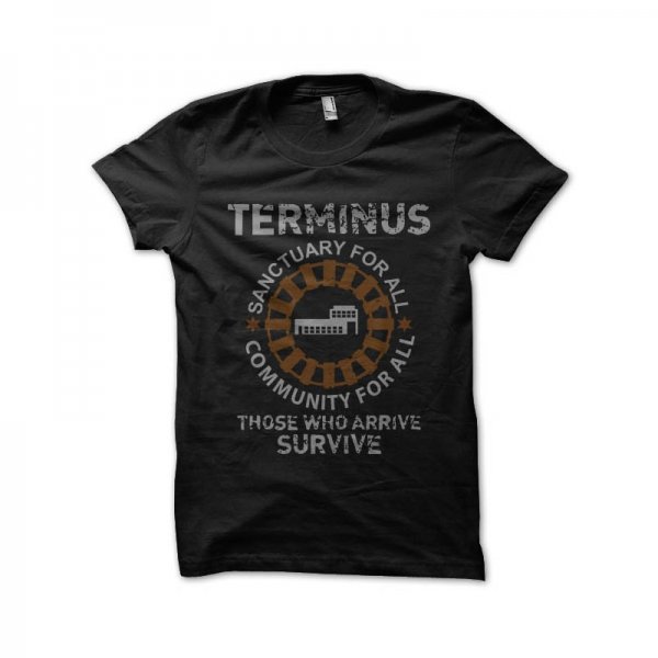 The Walking Dead T-shirt black Terminus