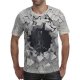 Men wear basic T-shirts, 3D round neck, short sleeves