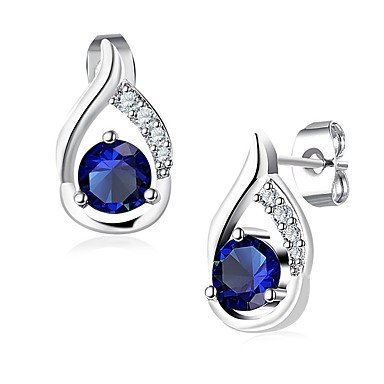 Cubic zirconia diamond earrings fashion accessories