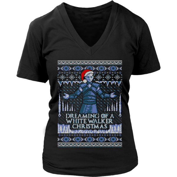 A Christmas dream tee storage tank V-neck T-Shirt