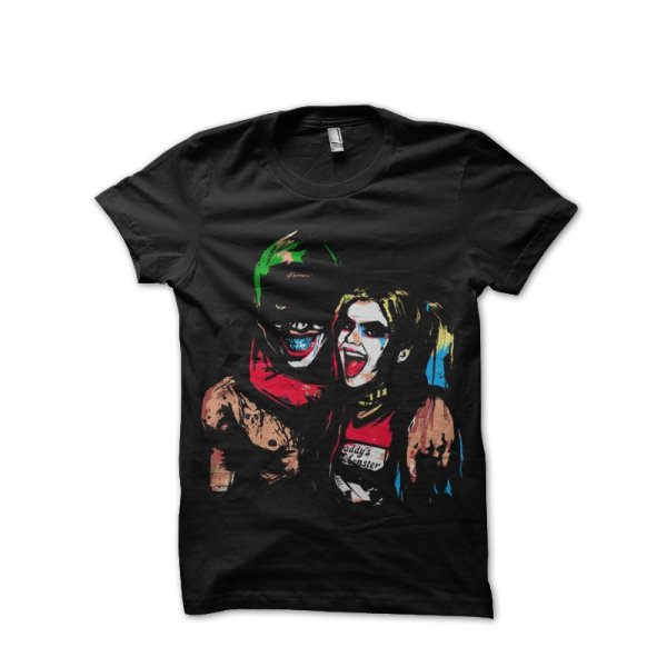 Joker and Harley black T-shirt