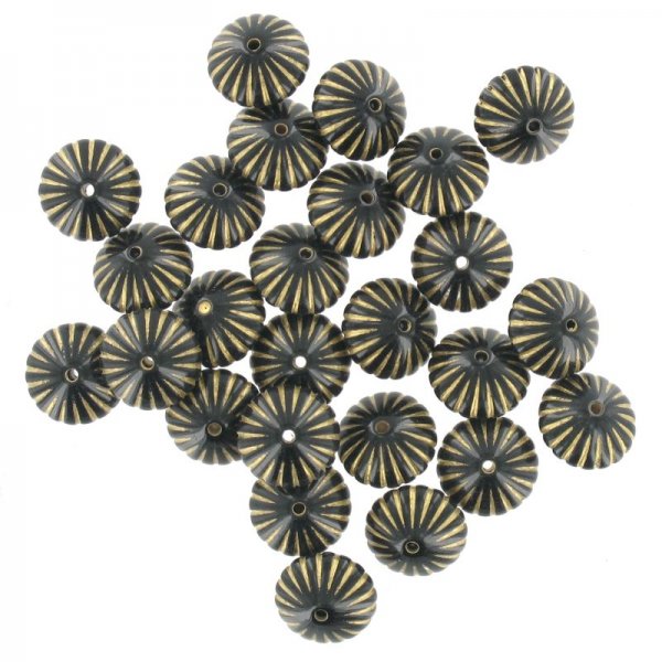 Large Solid bronze Beads