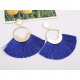 Female earrings earrings fan hanging earrings fringed women fashion elegant large earrings jewelry