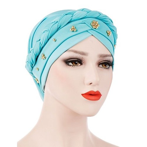 Women Retro Party Holiday Cotton Polyester Floppy Cap Color, Fabric