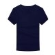 Men T-shirt, solid color V-neck, short-sleeved