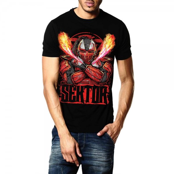 SEKTOR black T-shirt