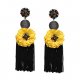 Female earrings retro style tassel women fashion simple earrings jewelry