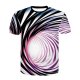 Men daily basics, fashion T-shirt, solid color printed round neck, short sleeves