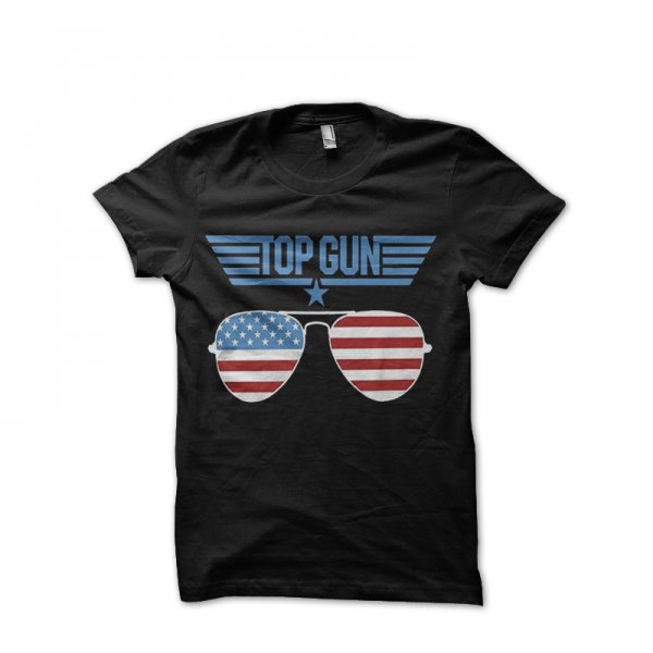 Top gun black T-shirt