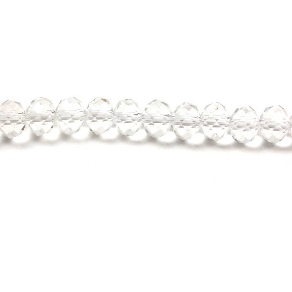 White crystal beaded cushion 28