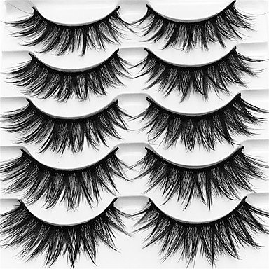 Eyelash Extension 10 pcs Multifunction Pro Natural Curly Fiber Practice Thicken - Makeup Daily Makeup Halloween Makeup Party Mak