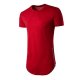 Men daily wear T-shirt, solid color