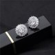 Crystal diamond earrings female earrings