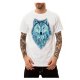 Men daily wear T-shirt, animal round neck, short sleeves