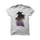 Star Wars T-shirt Yoda white hombre