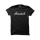 Marshall White on Black T-shirt