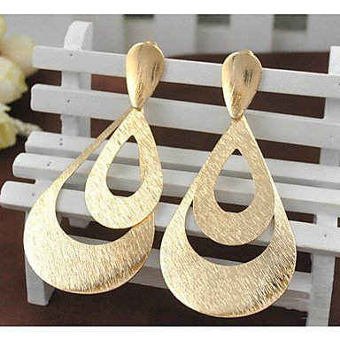 Women earrings, fashion steel, color