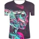 Men sports outdoor casual large size cotton T-shirt, 3D, graphics, portrait print round neck