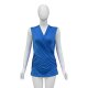 Women sexy fashion vest top sleeveless vest T-shirt casual shirt blue