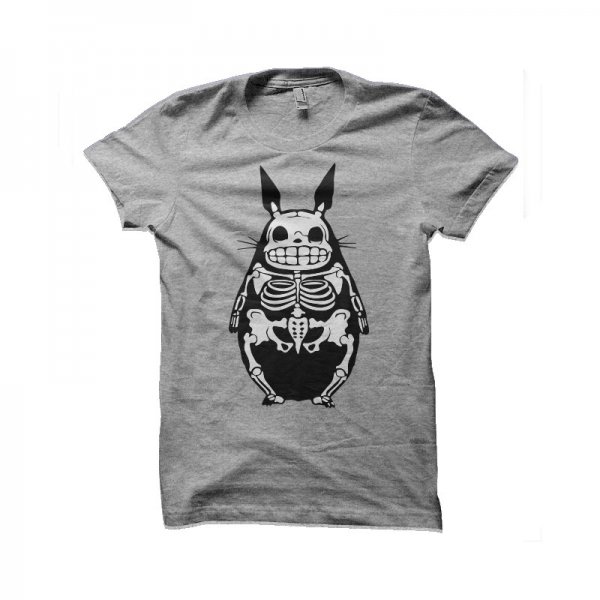 My Neighbor Totoro skeleton T-shirt