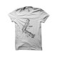 White cannon cartoon T-shirt