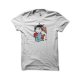 Geisha white cartoon t-shirt