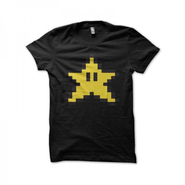 Star black T-shirt