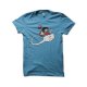 Dragon Ball imitation turquoise T-shirt