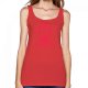 Women printed vest vest red