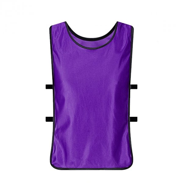 Adult men football club football team training vest thick cotton sleeveless purple